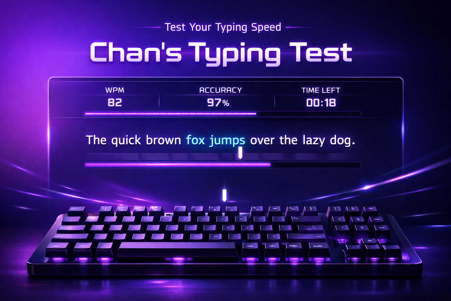 Chan's Typing Test